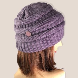 CC EXCLUSIVES Plum Tam with metal medallions OS